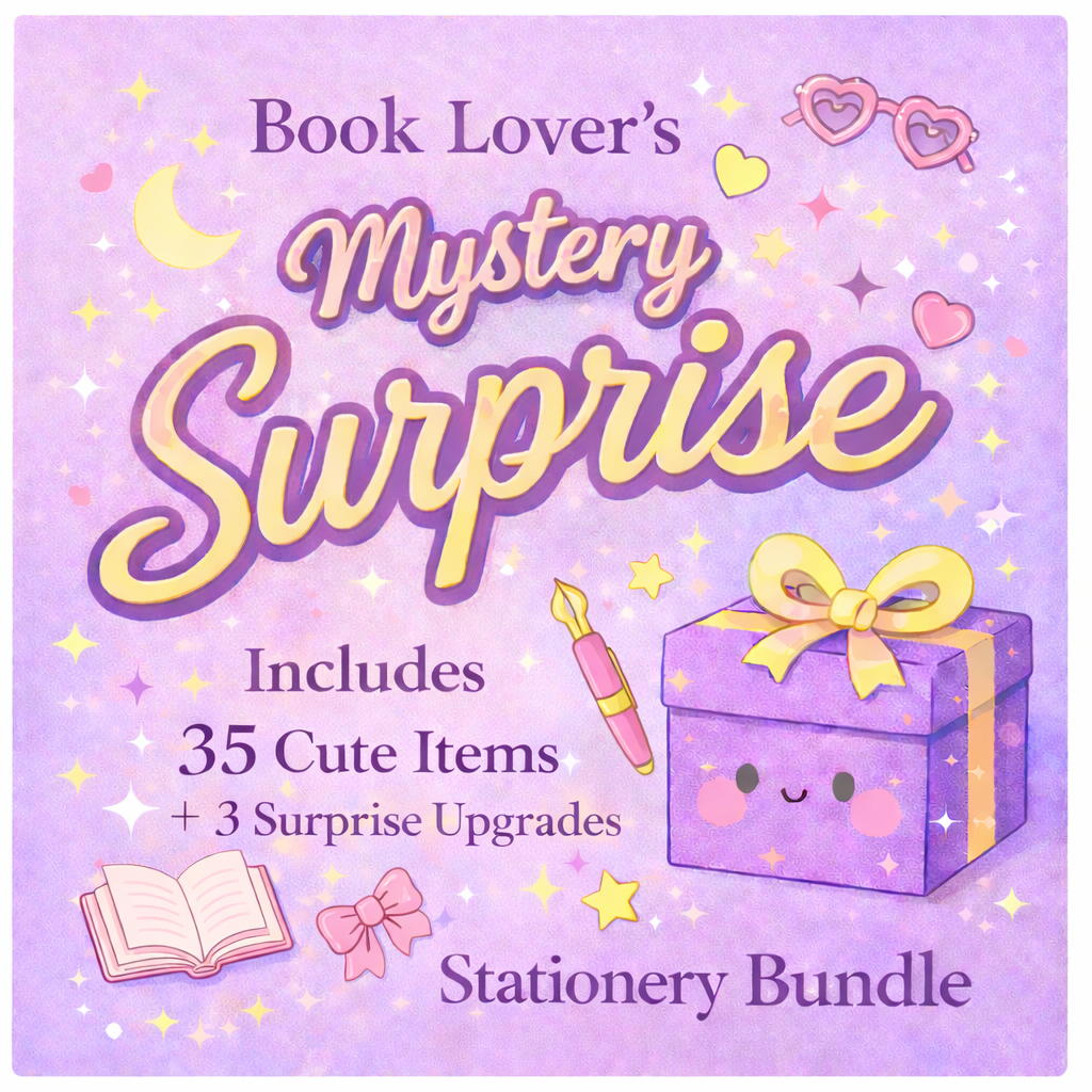 Book Lover’s Mystery Box (35 Items + 3 Surprise Upgrade)