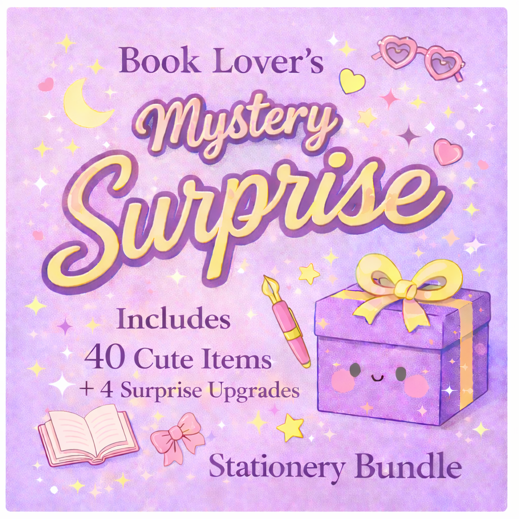 Book Lover’s Mystery Box (40 Items + 4 Surprise Upgrade)