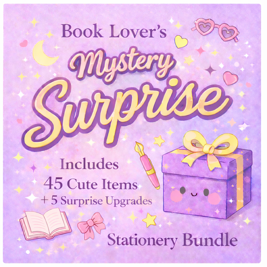 📦 Book lover's Mystery Box (45 Items + 5 Upgrade Gift)