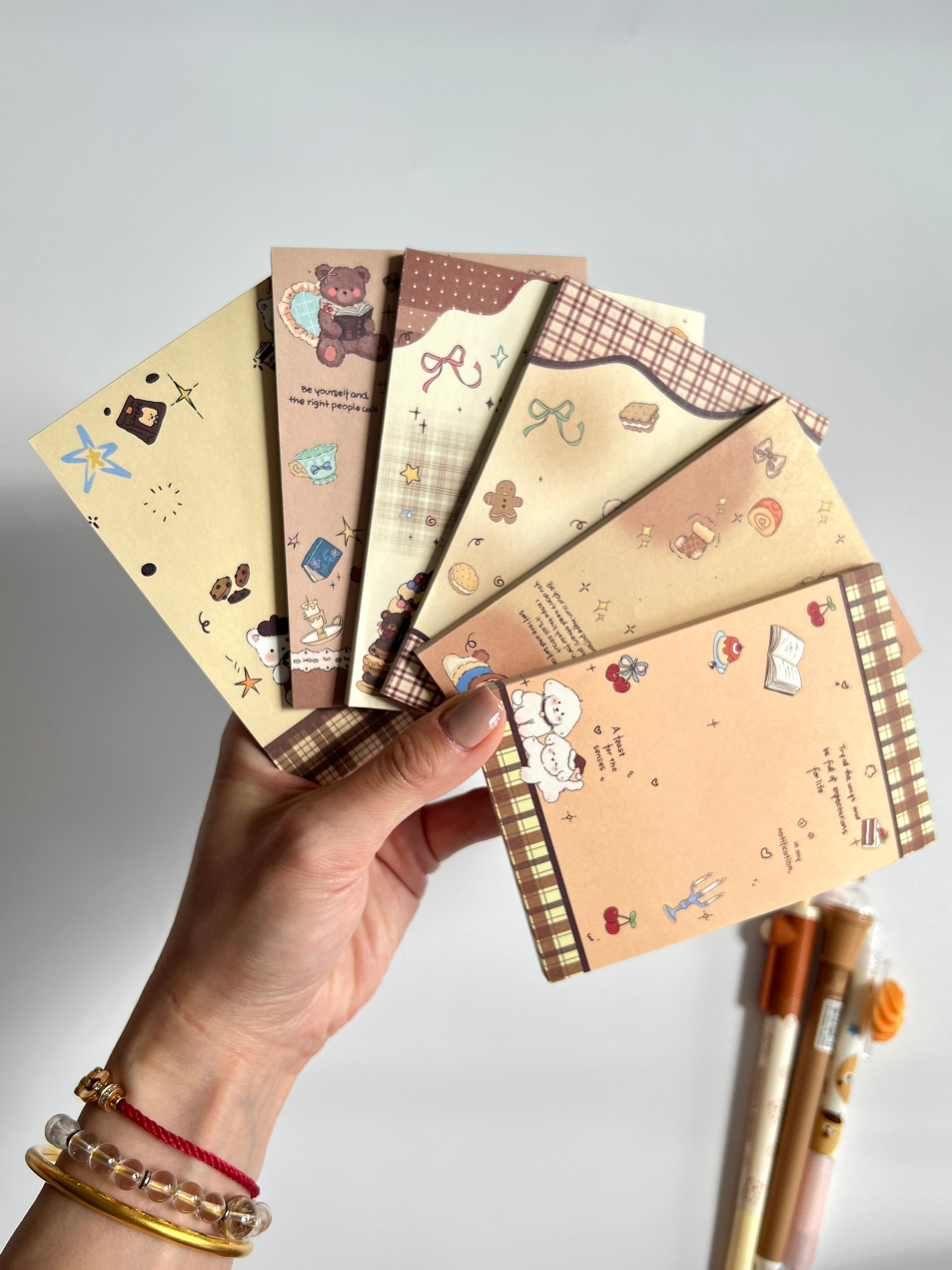 🧸 Cozy Teddy Memo Set - 1