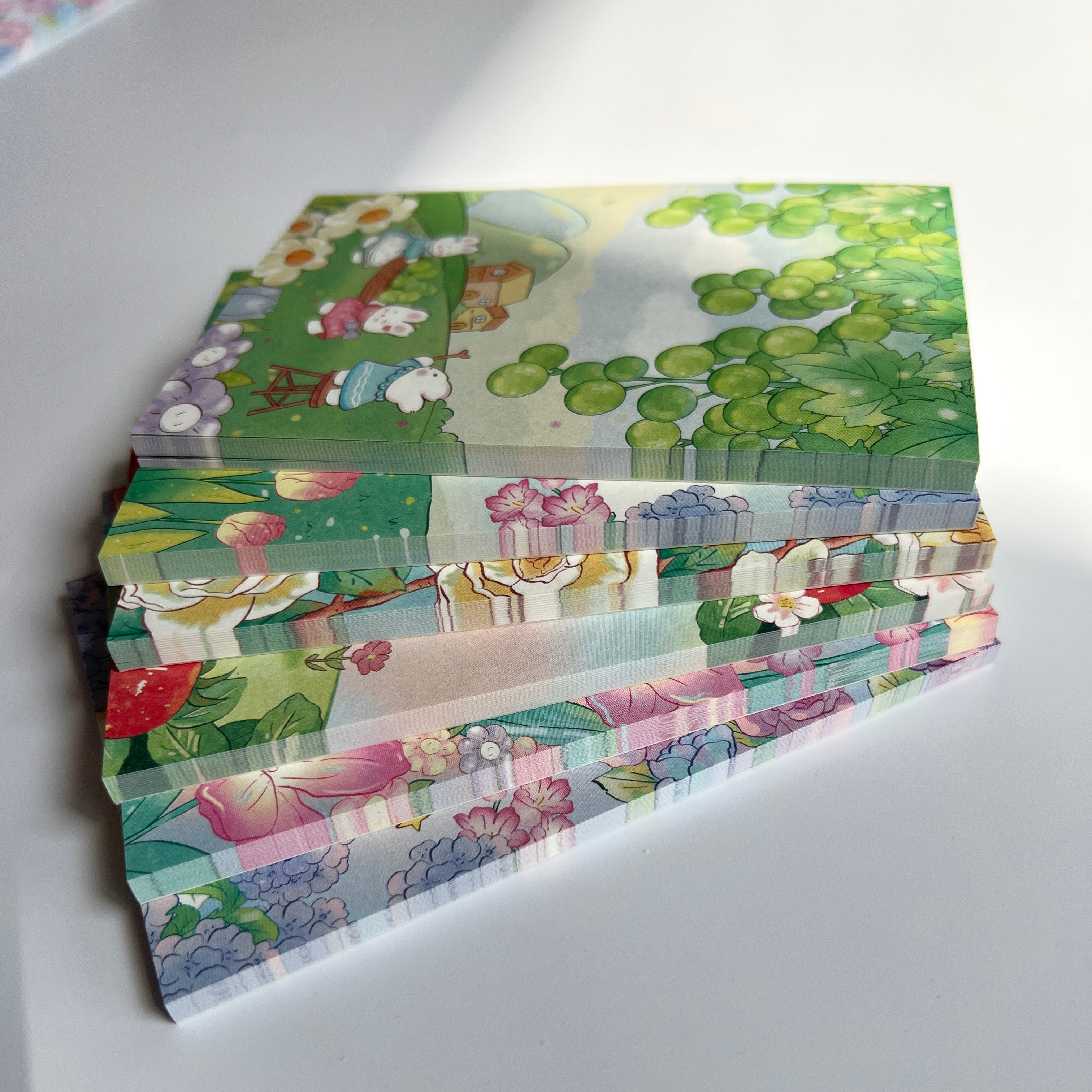 🌷 Secret Garden Memo Set - 5