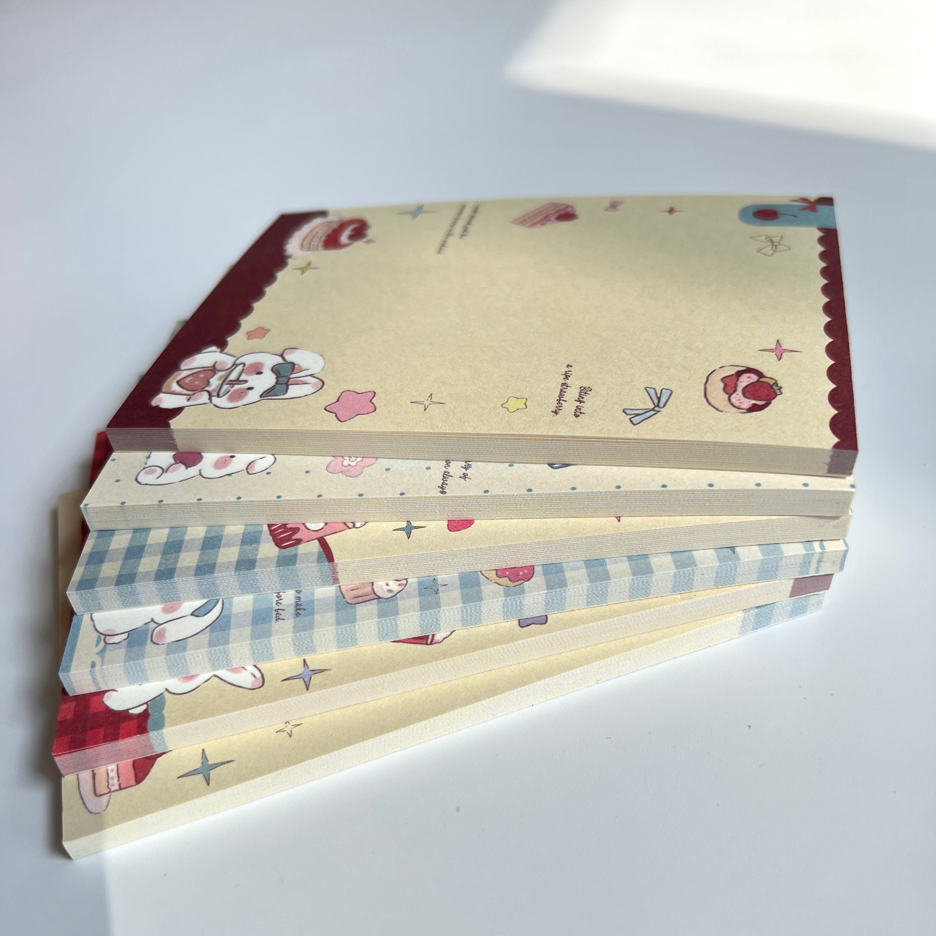 🐰 Sweet Bunny Memo Set - 6