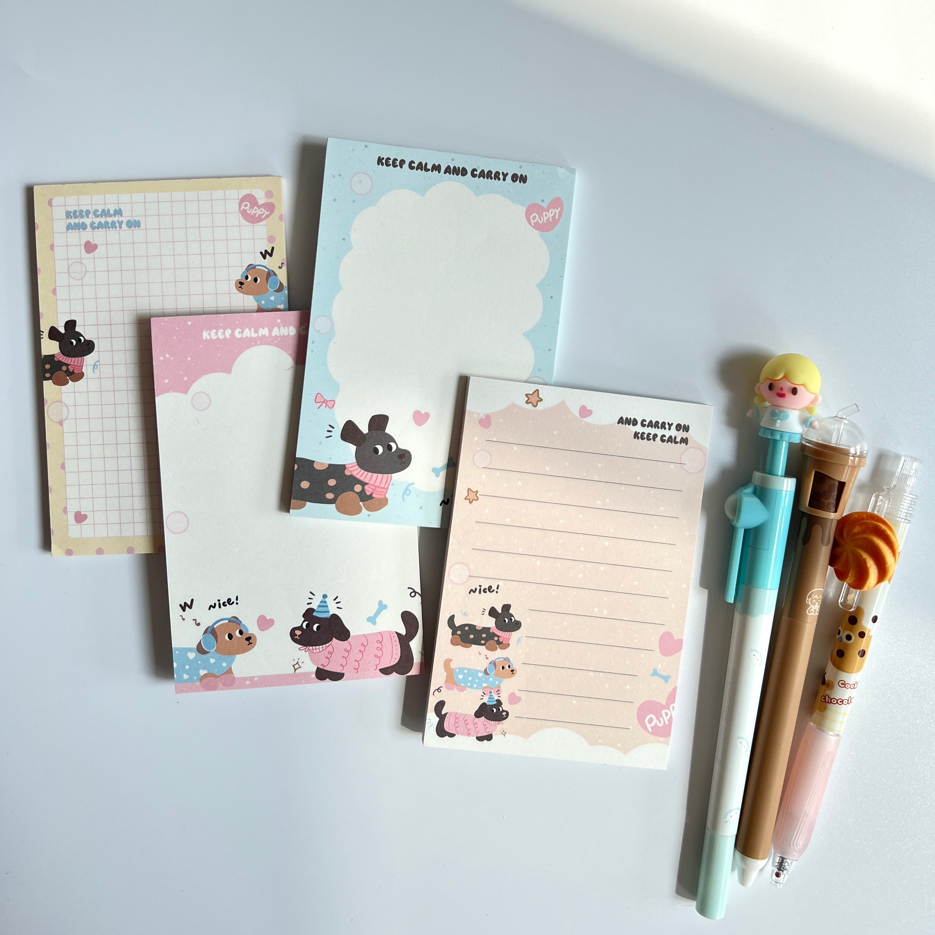 🐾 Puppy Love Memo Set - 7