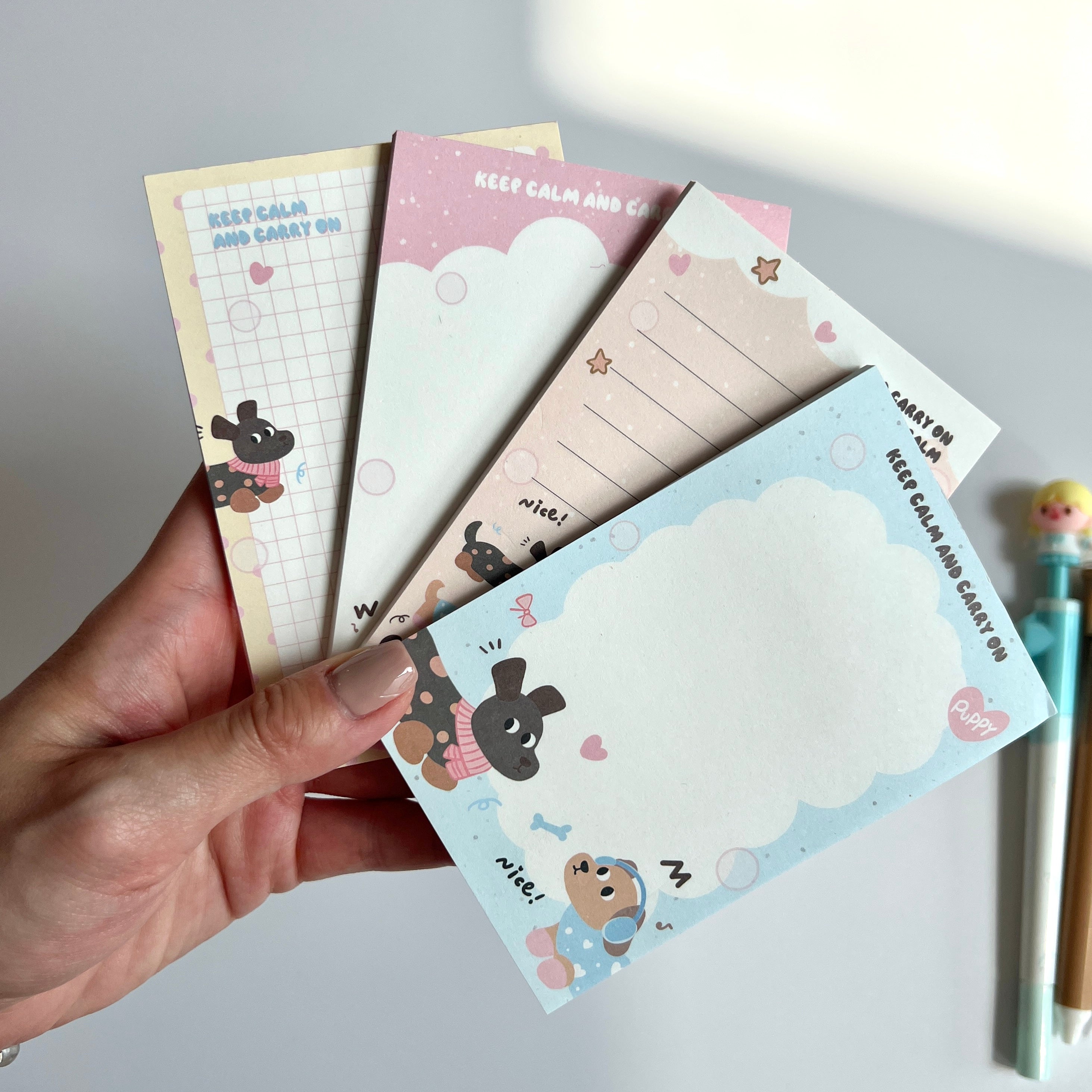 🐾 Puppy Love Memo Set - 7