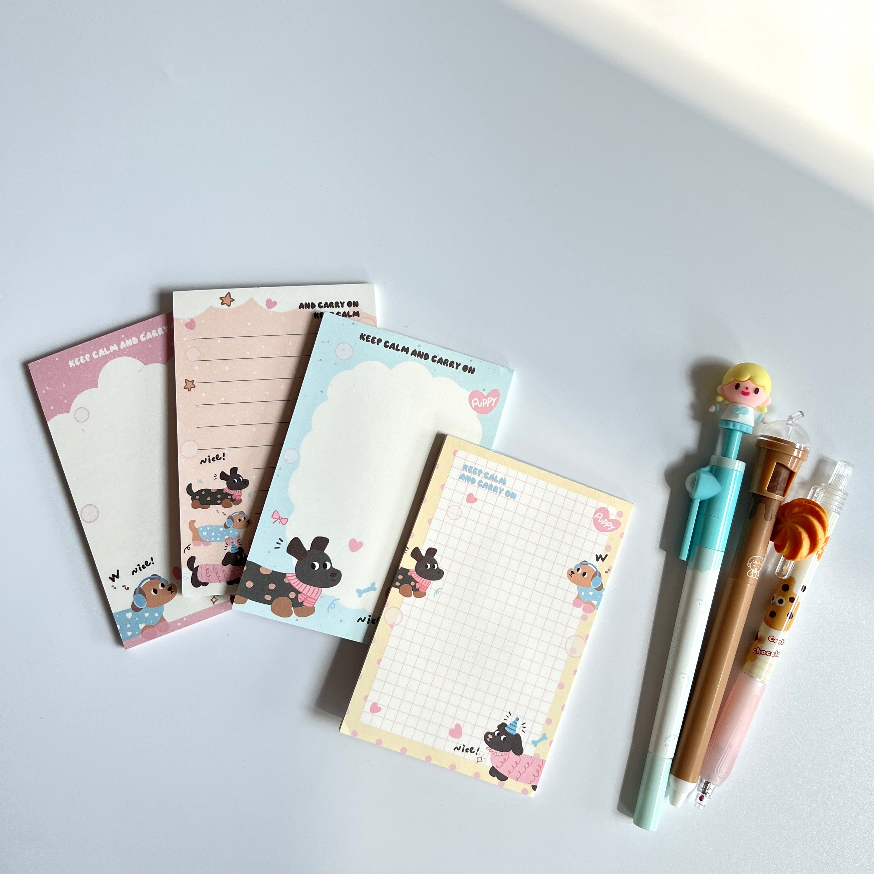 🐾 Puppy Love Memo Set - 7
