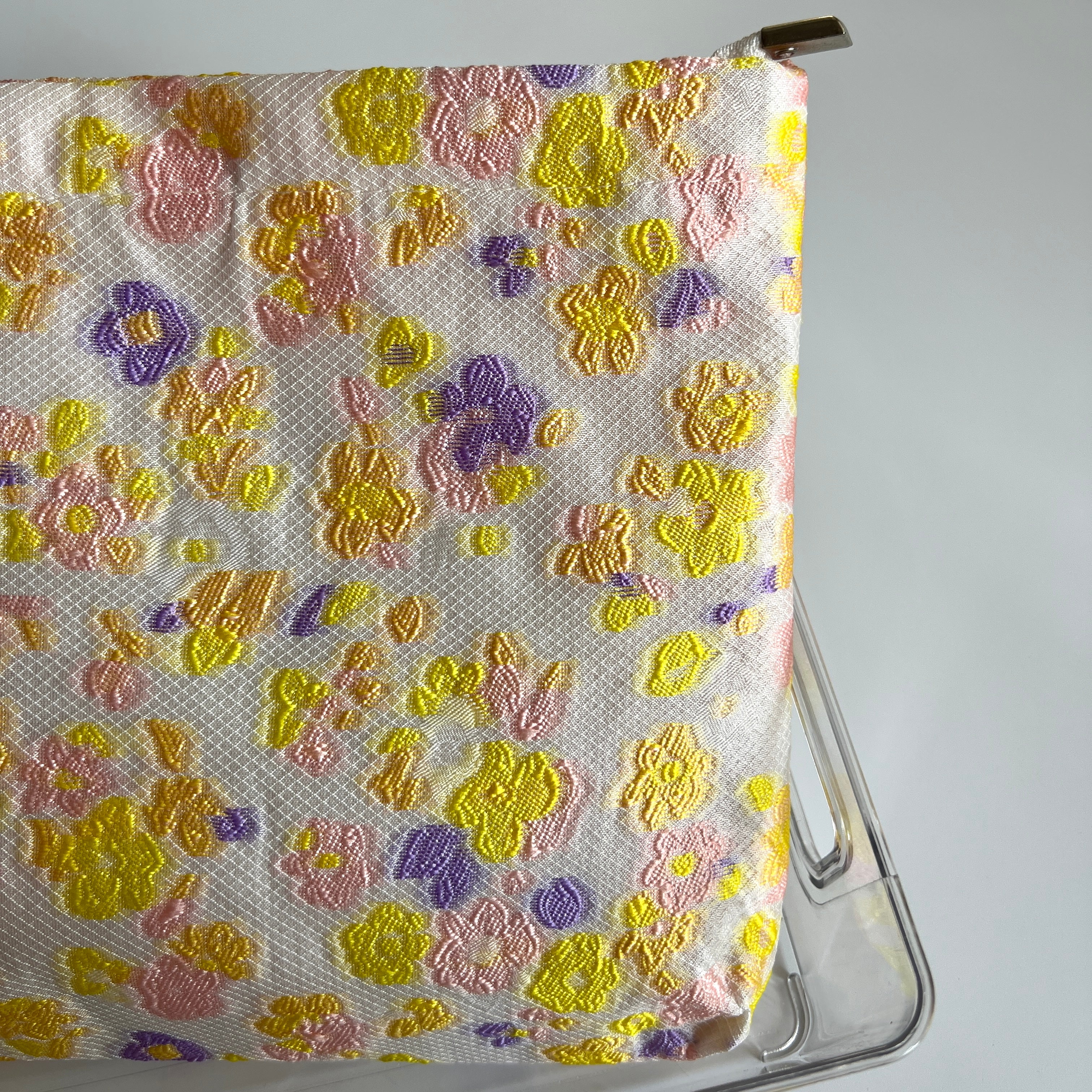 🌼 Spring Floral Cosmetic Bag