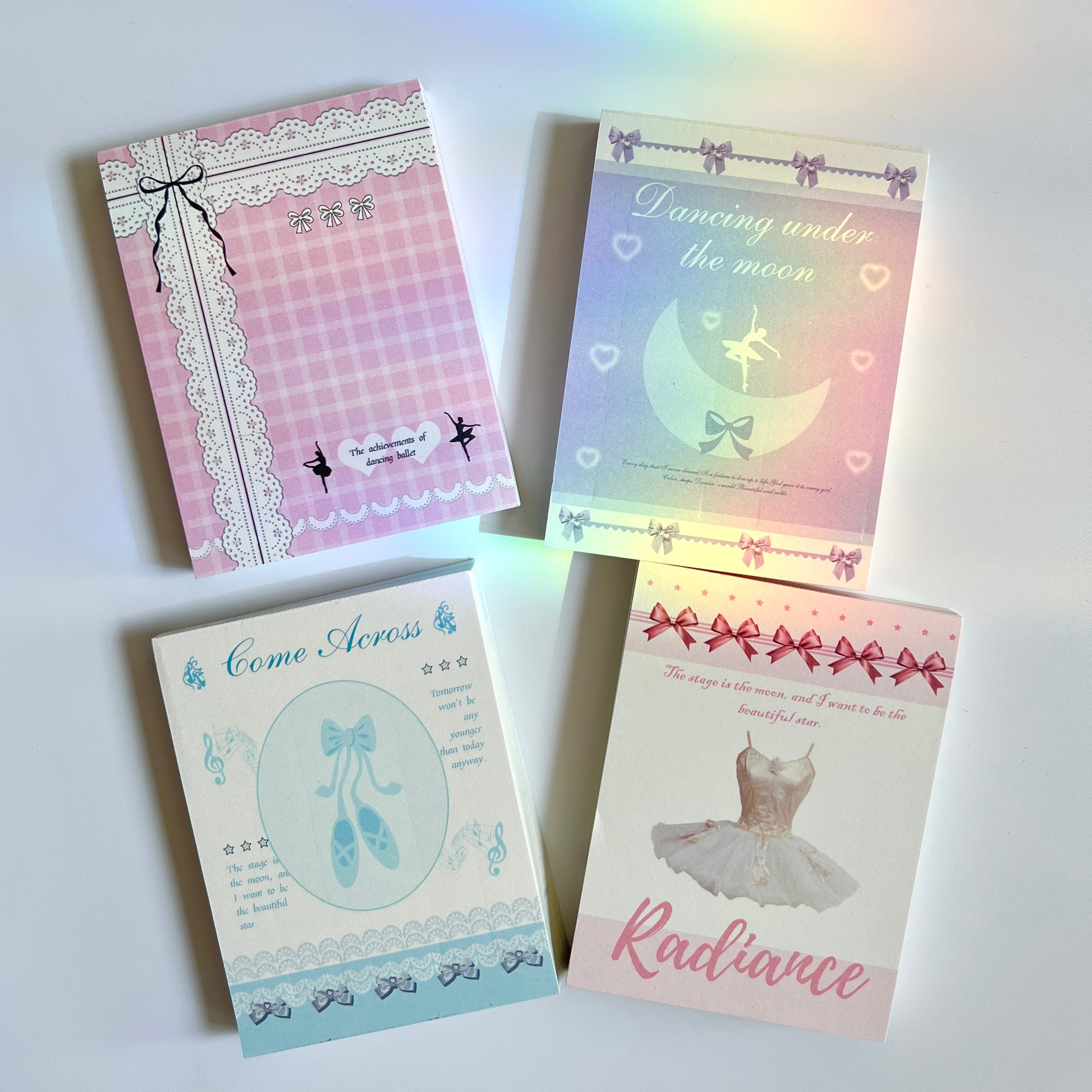 🩰 Ballet Princess Memo Pads (100 sheets)