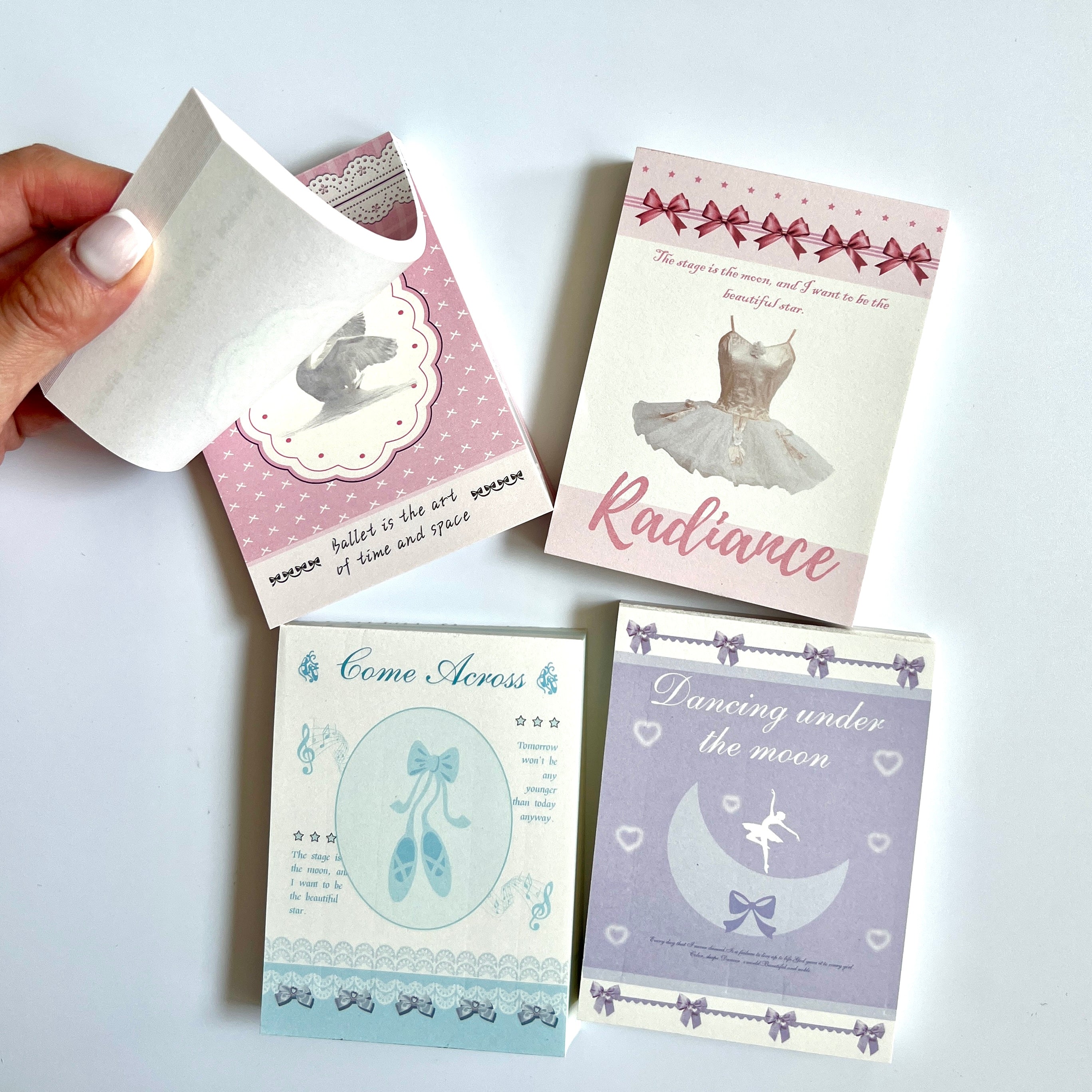 🩰 Ballet Princess Memo Pads (100 sheets)