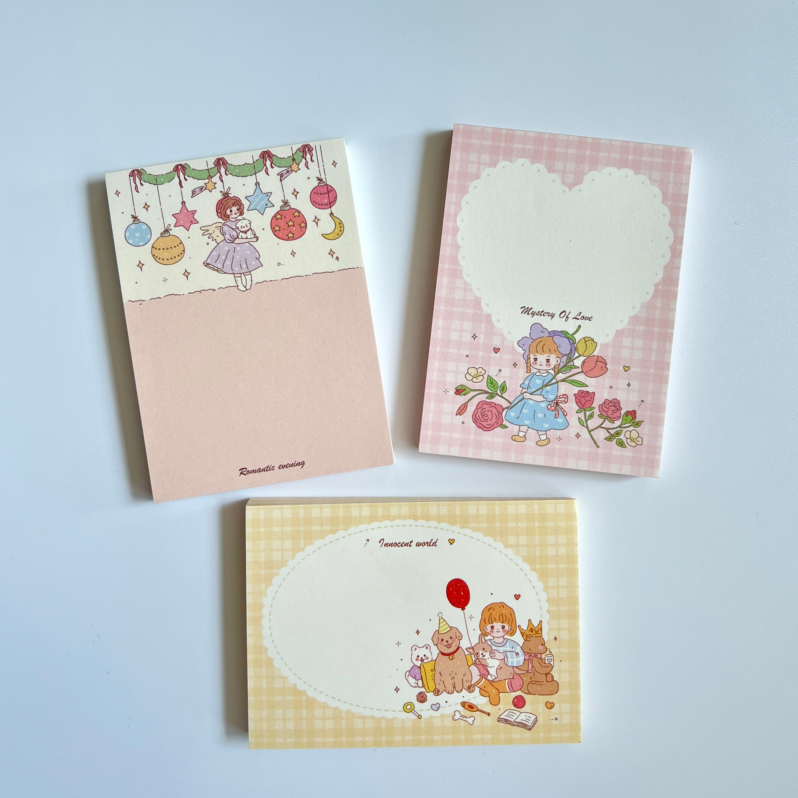 🌸 Sweet Story Memo Pad (100 Sheets)