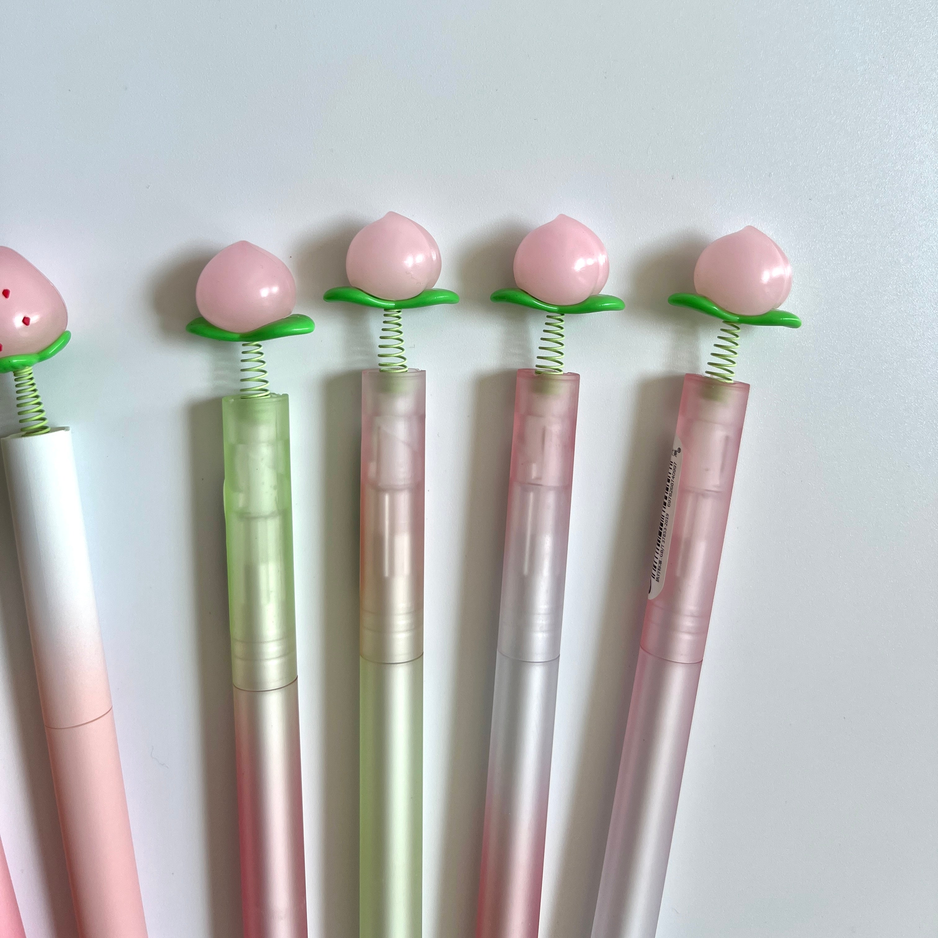 🍓 Strawberry and Peach Blossom Gel Pen