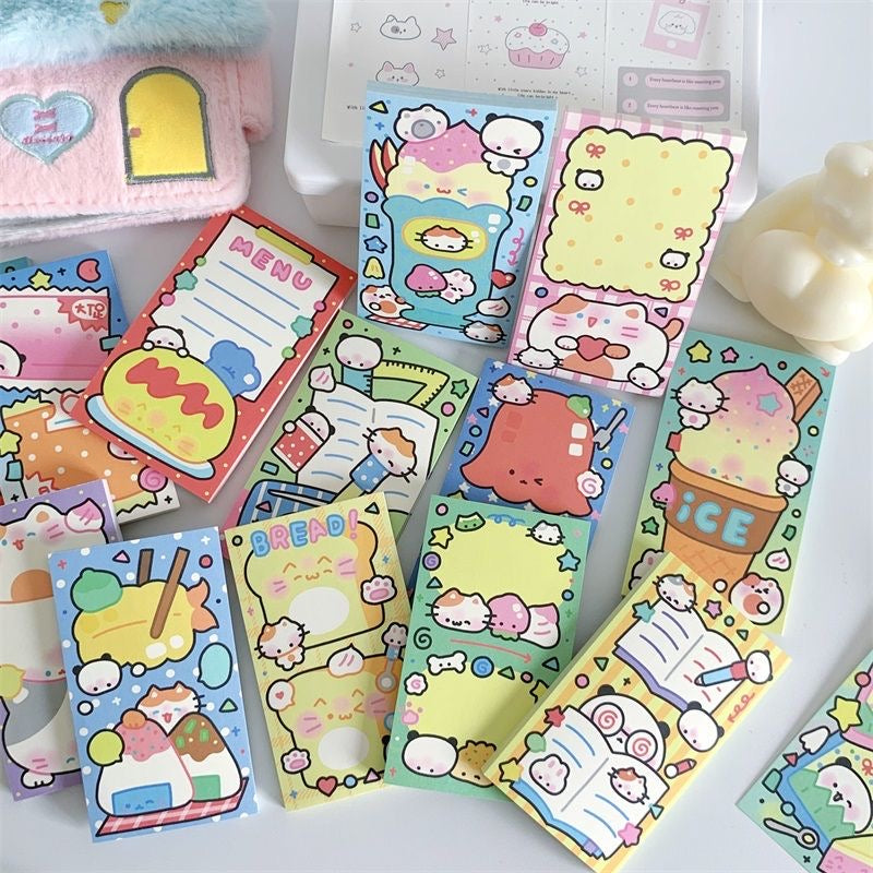 Happy Snack Memo Pad