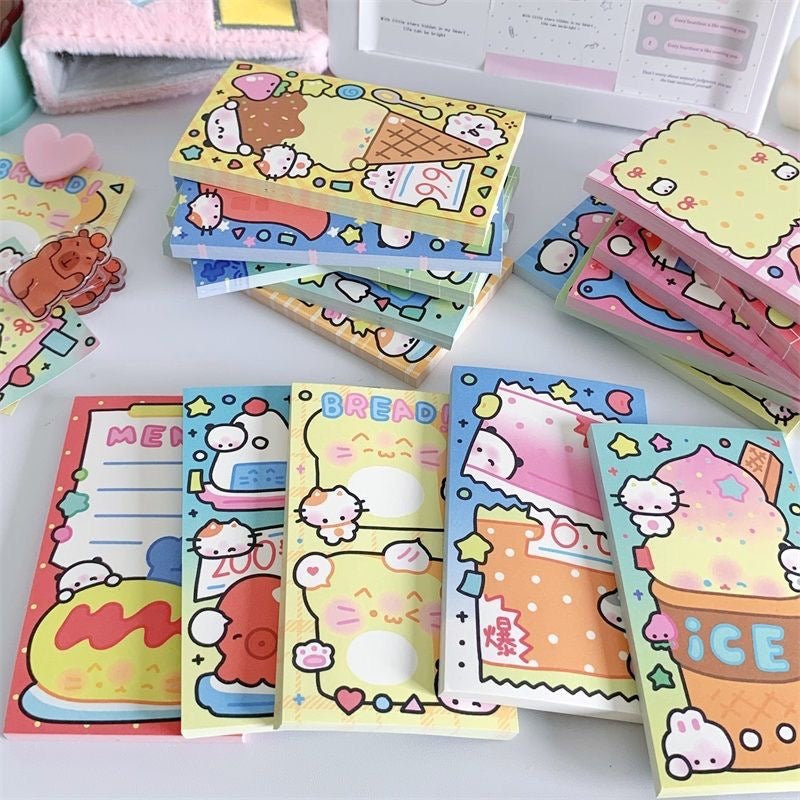 Happy Snack Memo Pad