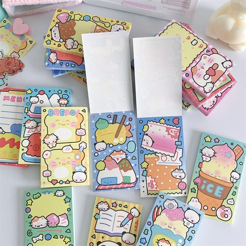 Happy Snack Memo Pad