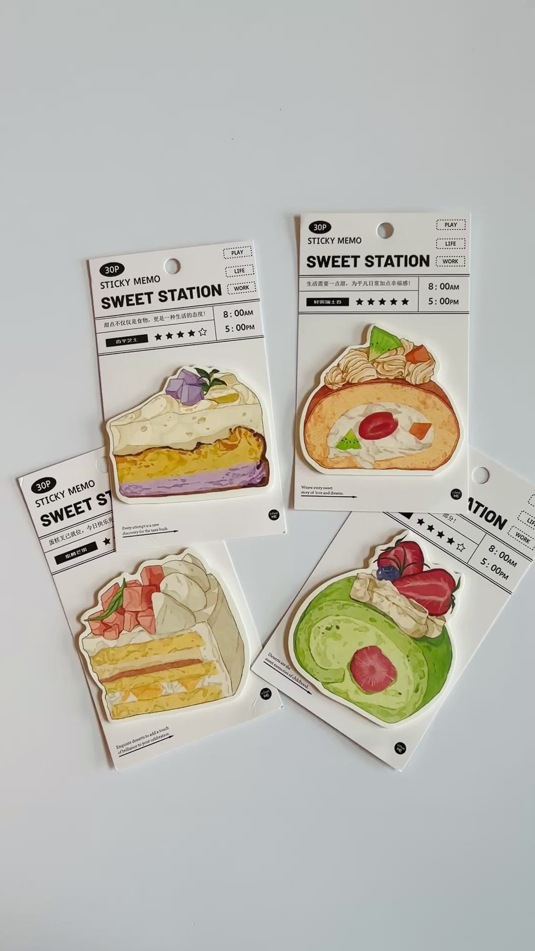 🍰 Sweet Dessert Sticky notes